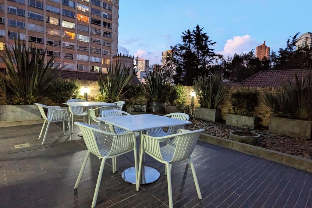 Apartament Acogedor Apartaestudio Amoblado Centro Internacional, Bogotá Zewnętrze zdjęcie