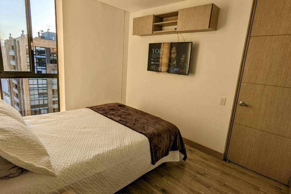 Apartament Acogedor Apartaestudio Amoblado Centro Internacional, Bogotá Zewnętrze zdjęcie