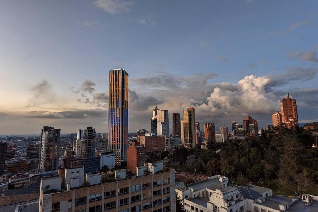 Apartament Acogedor Apartaestudio Amoblado Centro Internacional, Bogotá Zewnętrze zdjęcie